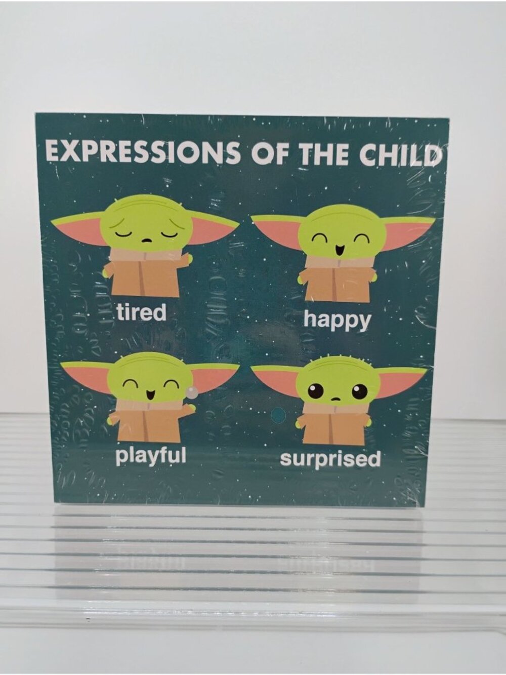 Expressions Of The Child Baby Yoda Wall Art Mandalorian Licensed